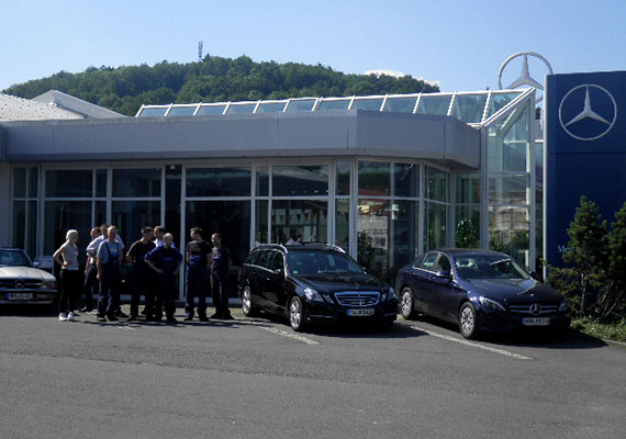 Das Autohaus Max Schultz GmbH & Co. KG in Hildburghausen.